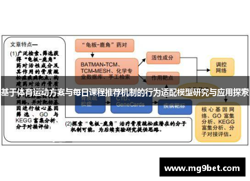基于体育运动方案与每日课程推荐机制的行为适配模型研究与应用探索